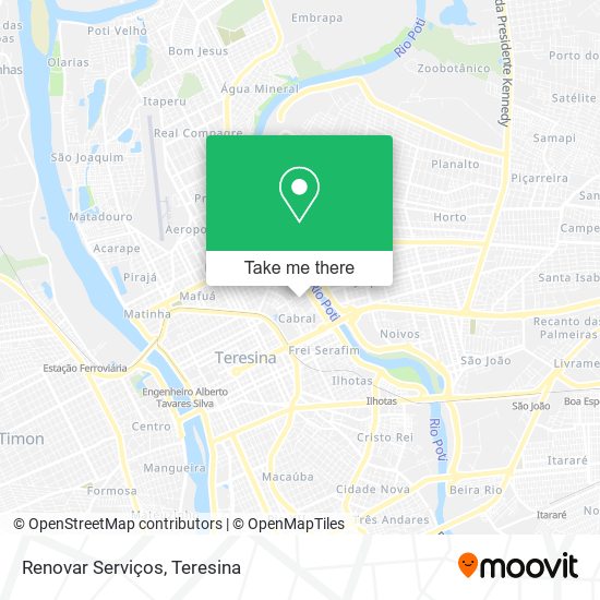 Renovar Serviços map