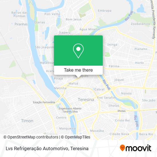 Lvs Refrigeração Automotivo map