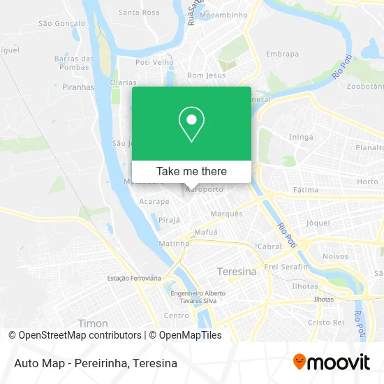 Auto Map - Pereirinha map