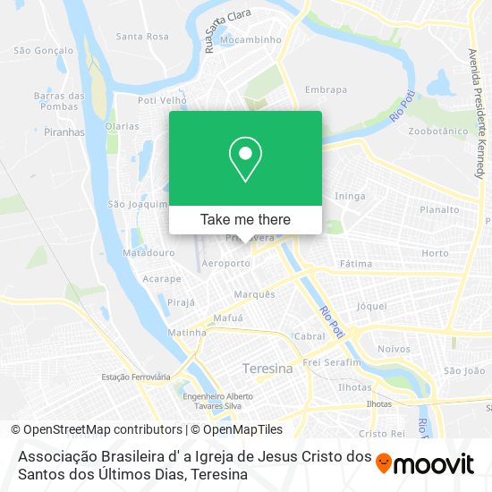 Associação Brasileira d' a Igreja de Jesus Cristo dos Santos dos Últimos Dias map