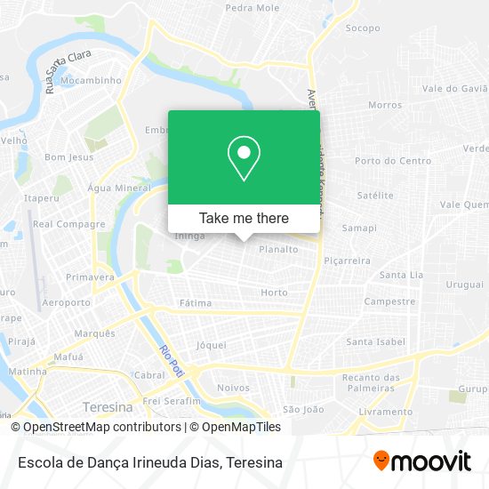 Escola de Dança Irineuda Dias map