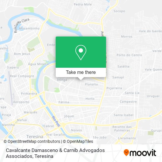 Cavalcante Damasceno & Carnib Advogados Associados map