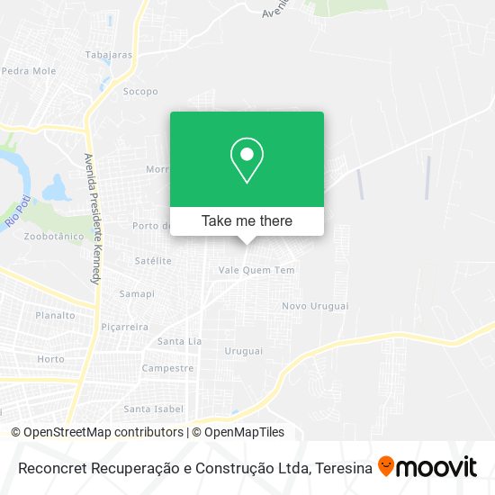Reconcret Recuperação e Construção Ltda map