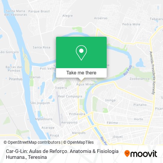 Car-G-Lin: Aulas de Reforço. Anatomia & Fisiologia Humana. map