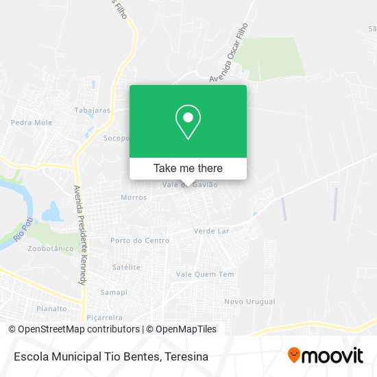 Escola Municipal Tio Bentes map