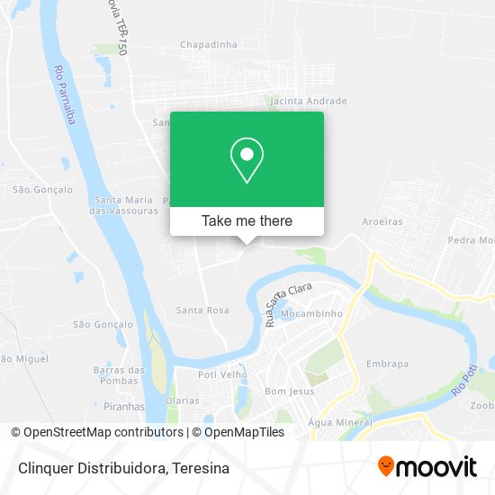 Mapa Clinquer Distribuidora