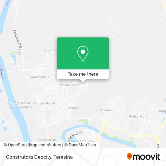 Construtora Geocity map