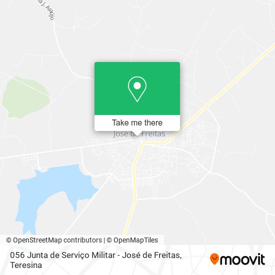 056 Junta de Serviço Militar - José de Freitas map
