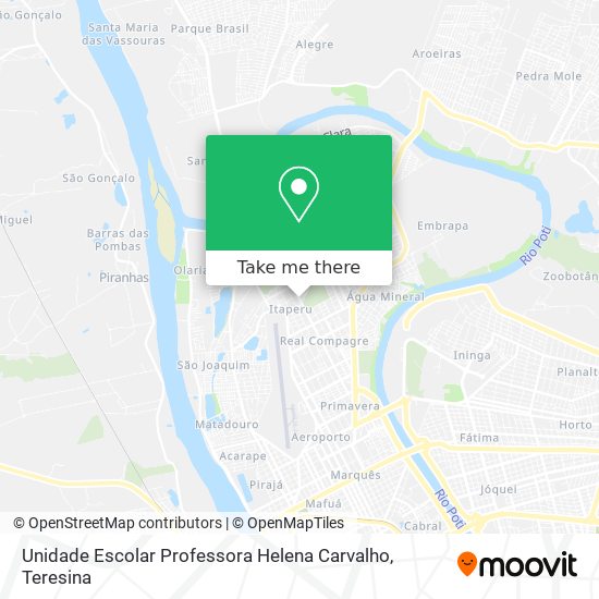 Unidade Escolar Professora Helena Carvalho map