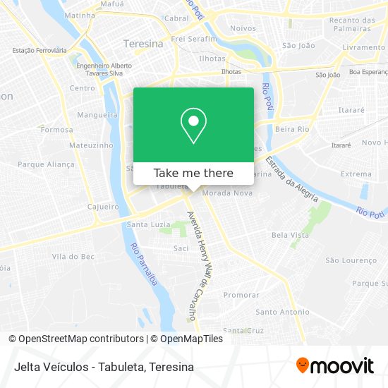 Jelta Veículos - Tabuleta map