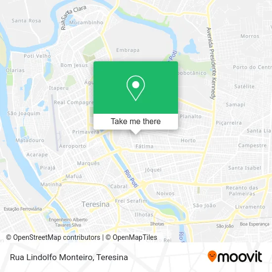 Rua Lindolfo Monteiro map