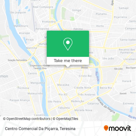 Centro Comercial Da Piçarra map