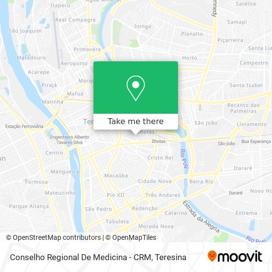 Conselho Regional De Medicina - CRM map