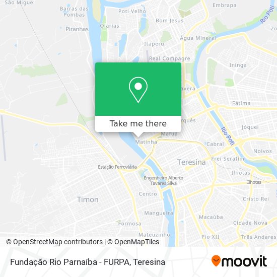 Fundação Rio Parnaíba - FURPA map