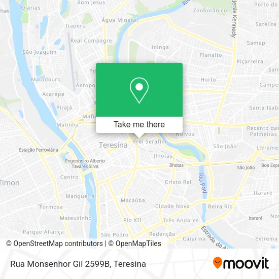 Rua Monsenhor Gil 2599B map