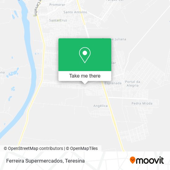 Mapa Ferreira Supermercados