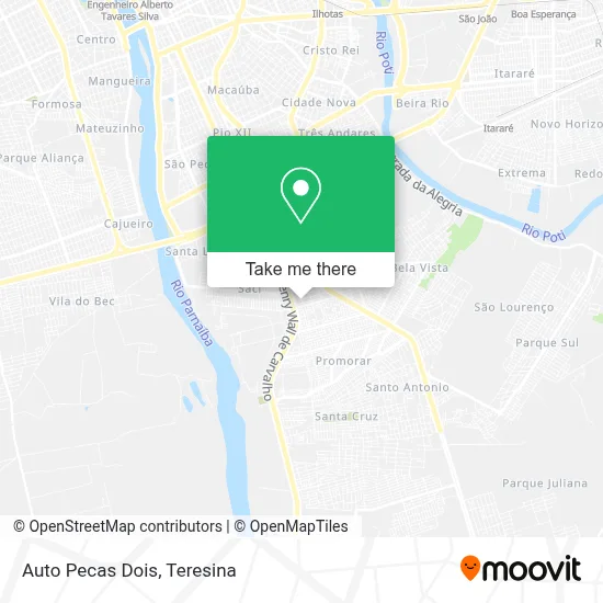 Auto Pecas Dois map