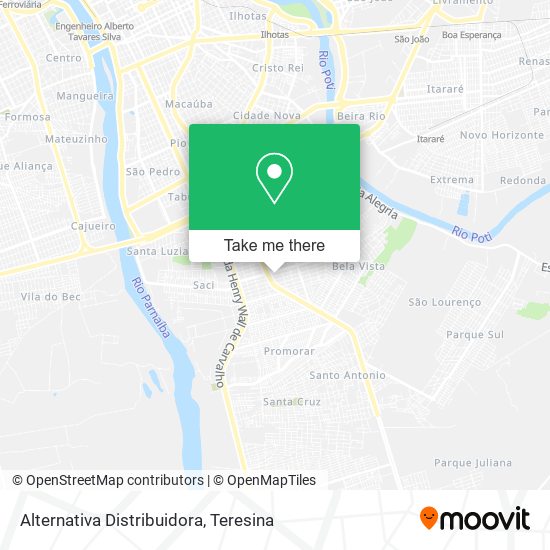 Alternativa Distribuidora map