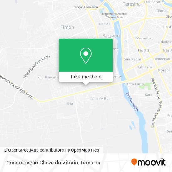 Congregação Chave da Vitória map