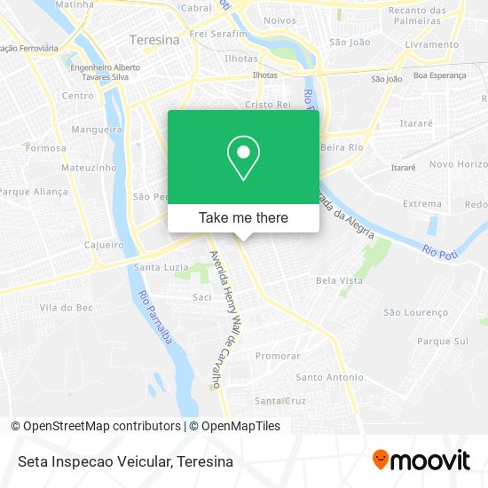 Seta Inspecao Veicular map