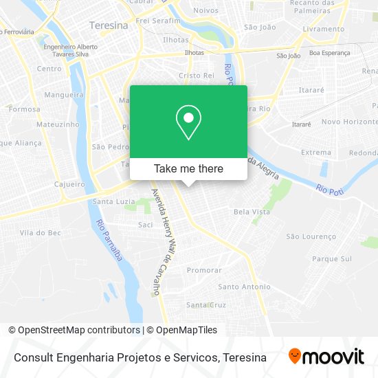 Consult Engenharia Projetos e Servicos map