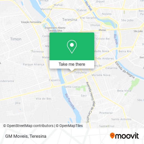 GM Moveis map