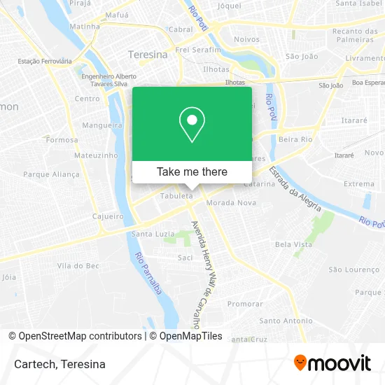 Cartech map