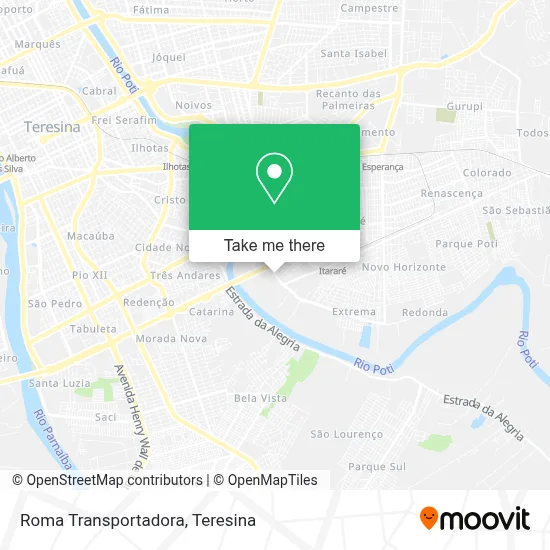 Roma Transportadora map