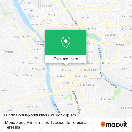 Monobloco Alinhamento Tecnico de Teresina map