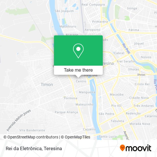 Rei da Eletrônica map