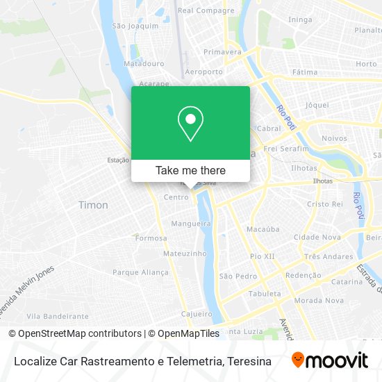 Localize Car Rastreamento e Telemetria map