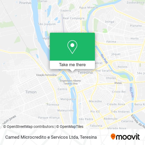 Camed Microcredito e Servicos Ltda map