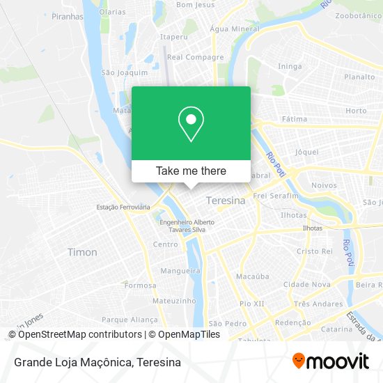 Grande Loja Maçônica map
