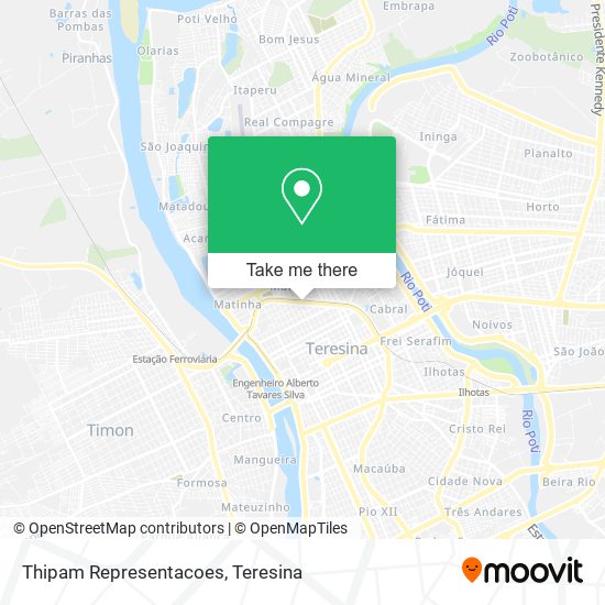 Thipam Representacoes map