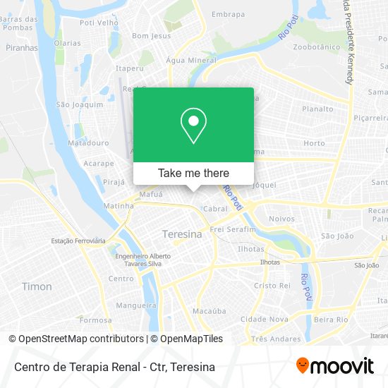 Centro de Terapia Renal - Ctr map