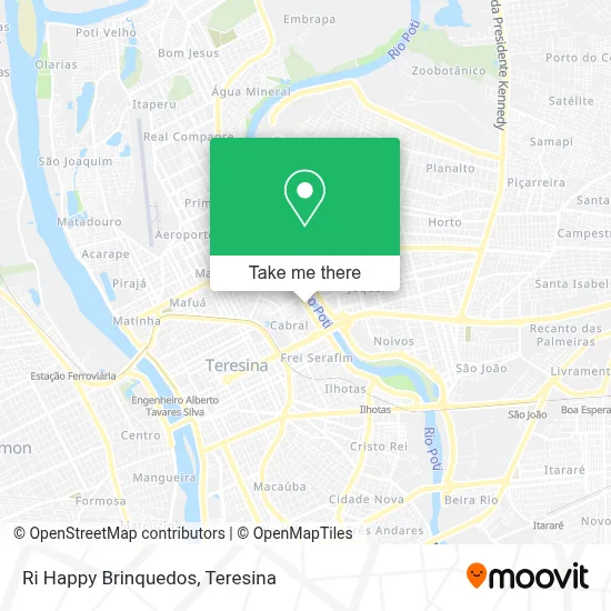 Ri Happy Brinquedos map