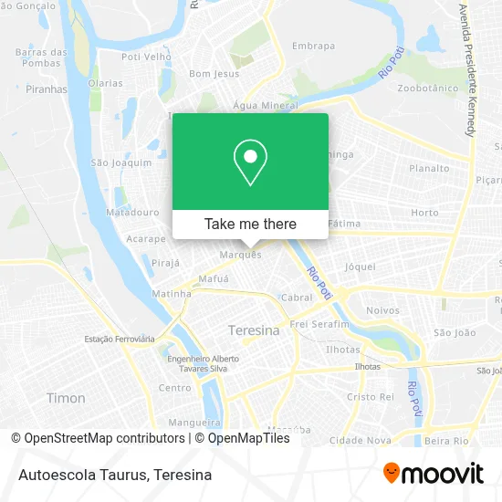 Autoescola Taurus map