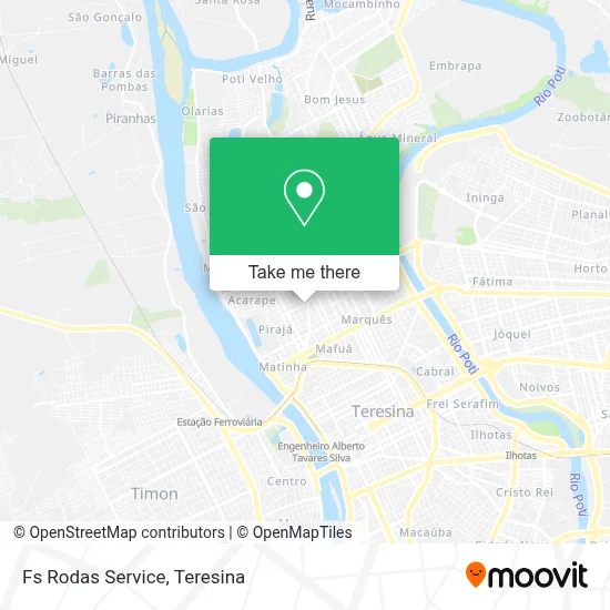 Fs Rodas Service map