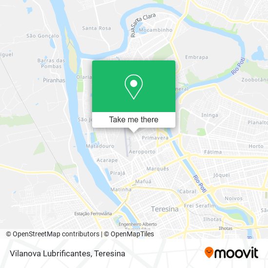 Vilanova Lubrificantes map