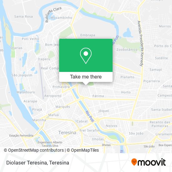 Diolaser Teresina map