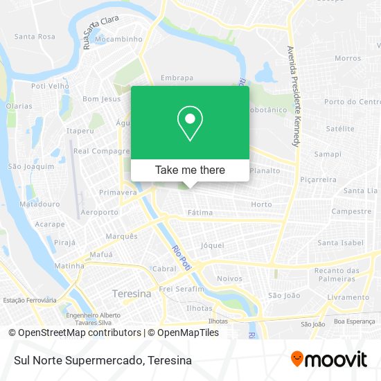 Sul Norte Supermercado map
