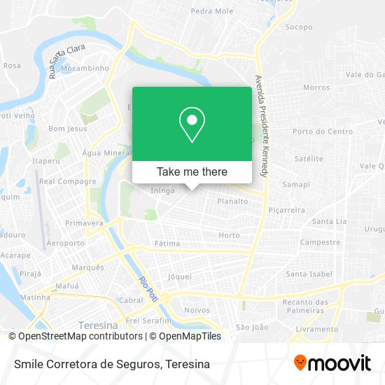 Smile Corretora de Seguros map