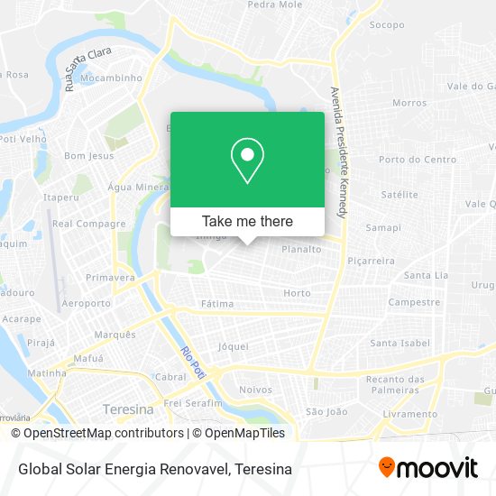 Global Solar Energia Renovavel map