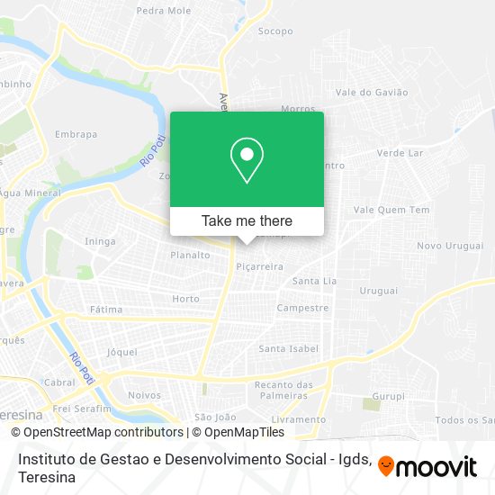 Instituto de Gestao e Desenvolvimento Social - Igds map