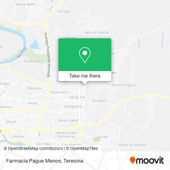 Farmacia Pague Menos map