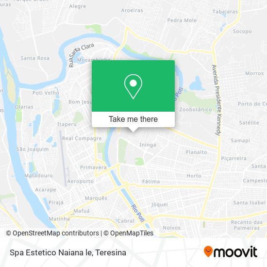 Spa Estetico Naiana le map