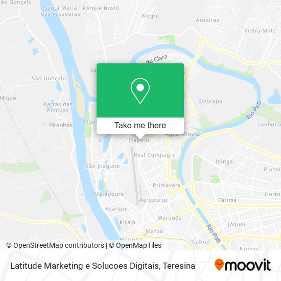 Mapa Latitude Marketing e Solucoes Digitais