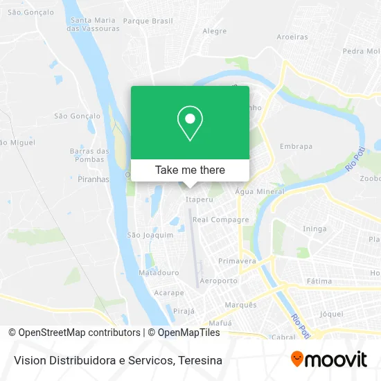 Vision Distribuidora e Servicos map