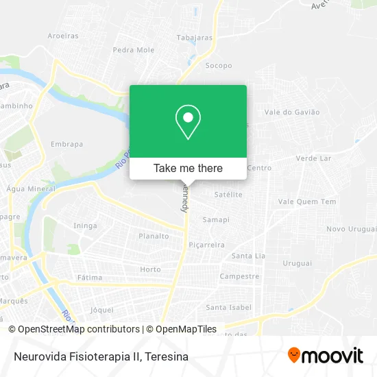 Neurovida Fisioterapia II map
