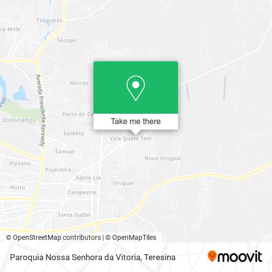 Paroquia Nossa Senhora da Vitoria map